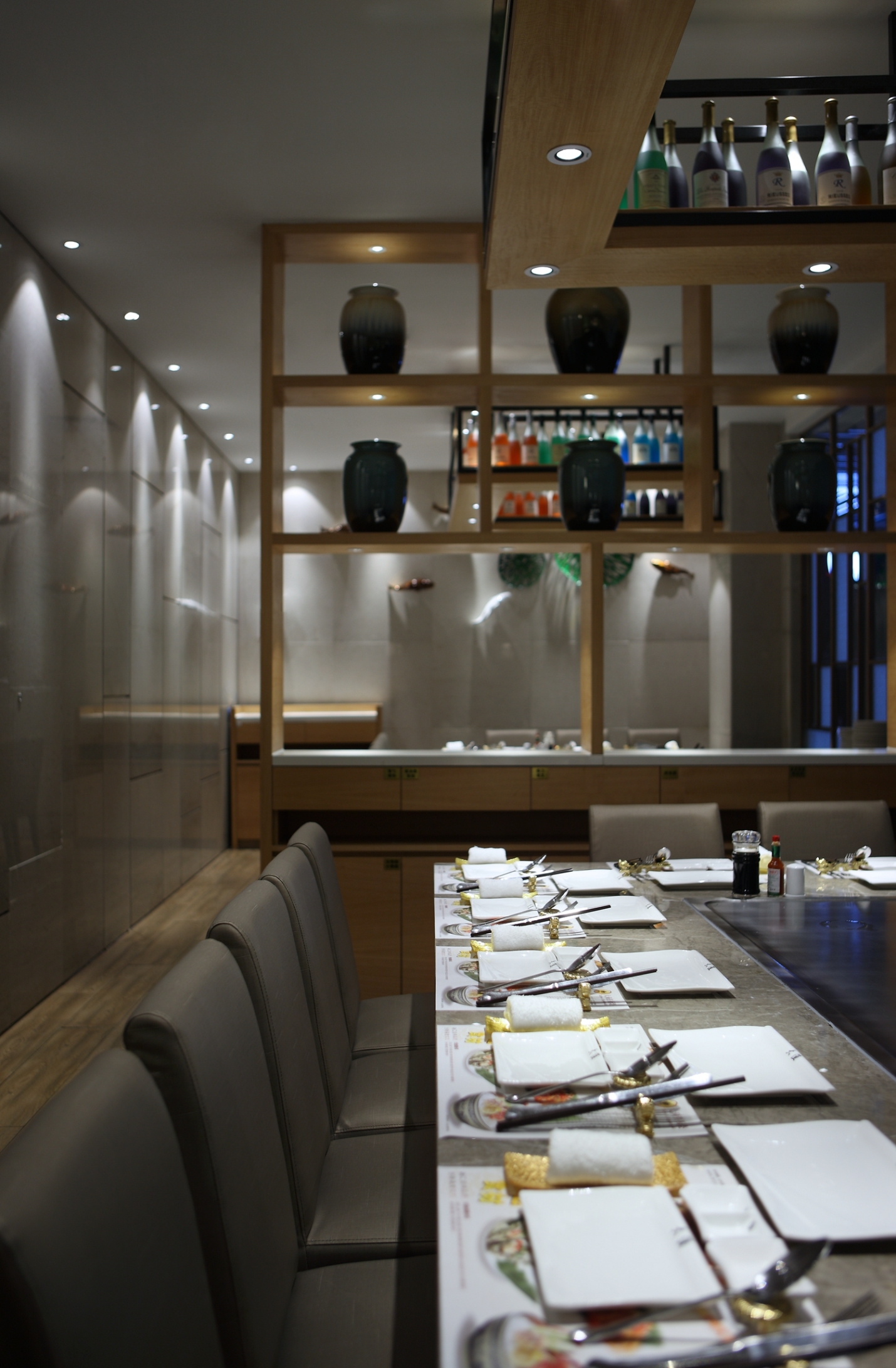 401㎡日式铁板烧空间 品牌餐厅设计“大渔铁板烧”的前身
