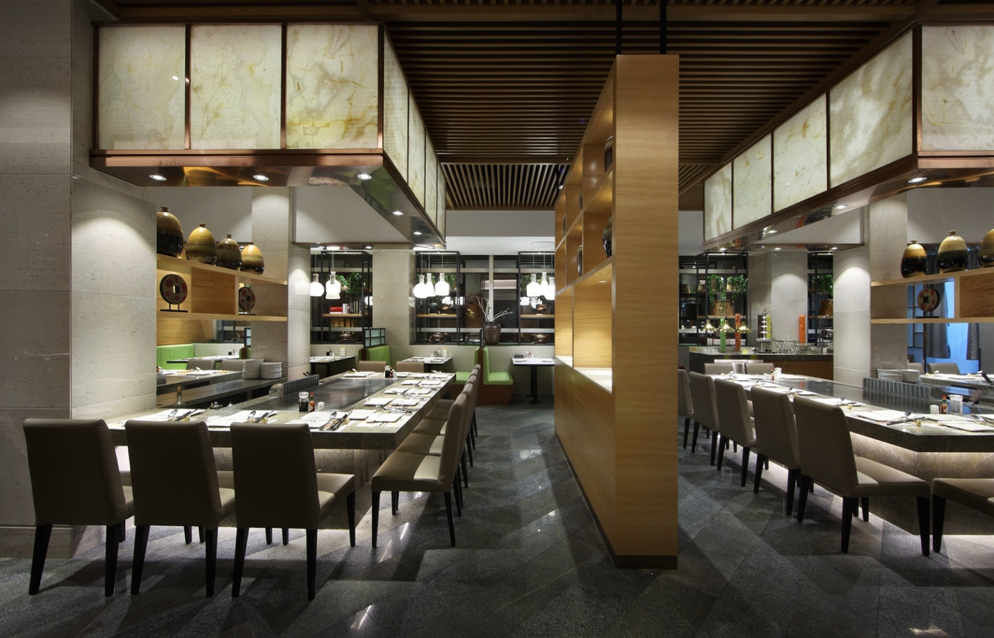 401㎡日式铁板烧空间 品牌餐厅设计“大渔铁板烧”的前身